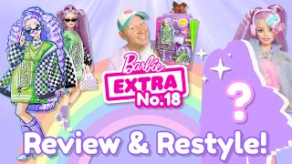 Barbie EXTRA no.18 😊💜 Review, Restyle & Lookbook!