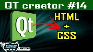 HTML e CSS no Qt Creator - Curso de QT Creator / C++ #14