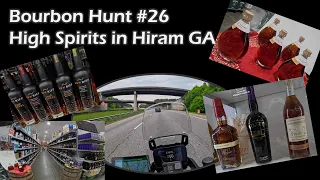 Bourbon Hunt No 26, we hit High Sprits Package Store in Hiram GA.