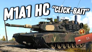 M1A1 HC “Click-Bait” American MBT Gameplay | War Thunder