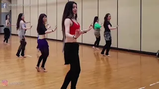 ALEX DELORA belly dance//technique class//TAIWAN 2020