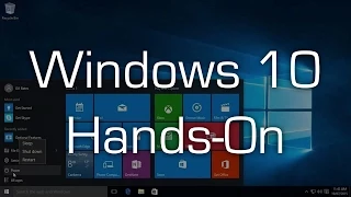 Windows 10 Hands-on (Build 10240)