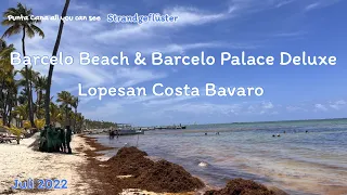 Barcelo Beach & Palace Deluxe und Lopesan Costa Bavaro  * Punta Cana all you can see