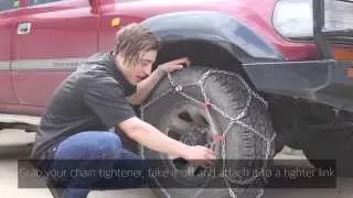 How to fit DIAMOND Snow Chains - Mt Buller