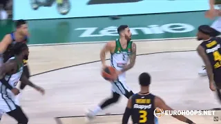 Panathinaikos Athens VS Maccabi Playtika Tel Aviv 81-86 OT: Luca Vildoza (15 pts, 4 as.)