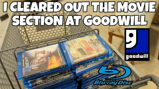 I bought ( almost ) Evey Blu-ray at the goodwill - DVD and Blu-ray hunt / haul