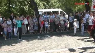 До Дня Перемоги на Соборній площі міста Чернівці пройшов марш-парад
