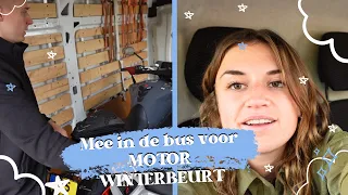 MOTOR krijgt WINTERBEURT - MOTOLOLA