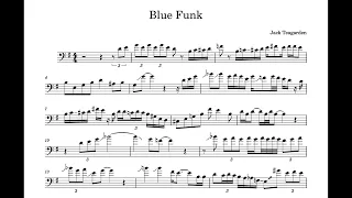 Blue Funk - Jack Teagarden trombone solo transcription