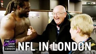 James Corden's Parents Explore the NFL