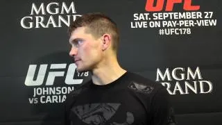 Post Fight Interview with Stephen Thompson after UFC 178