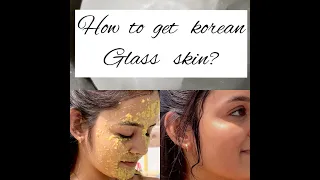 How to get korean glass skin? //DIY facepack for clear glass skin