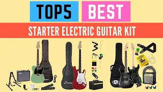 5 Best Starter Electric Guitar Kit (Buying Guide) 2022