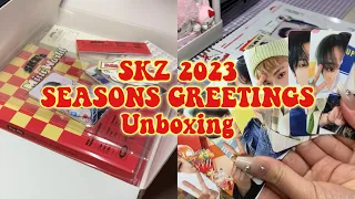 スキズのシーグリまじで可愛い🤕❤️｜2023 straykids season's greetings unboxing ｜シーグリ開封