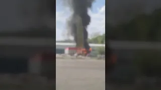 Пожар в Качкелене,,ПОКУРИЛИ’’