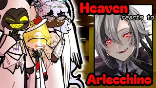 Hazbin Hotel Heaven reacts to Arlecchino as Sera new wife 🛎️Gacha 2 Hazbin Hotel Prime reacts to