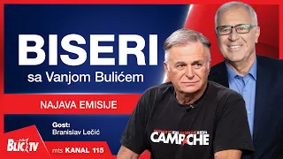 "Ja sam na vreme progutao svoj bol" BRANISLAV LEČIĆ je gost VANJE BULIĆA - Emisija BISERI na Blic TV