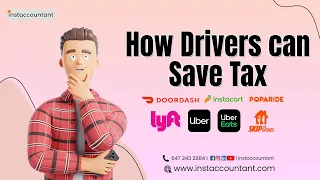 Tax Tips for Uber Lyft and UberEats Delivery Drivers in Canada - Save Uber Taxes and HST in 2024
