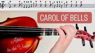 CAROL OF BELLS, VIOLIN (PARTITURA+AUDIO)