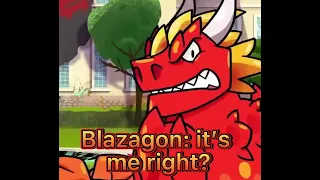 Blazagon is a good boy❤️❤️🔥🔥[heroes of goo jit zu] {me x blazagon}