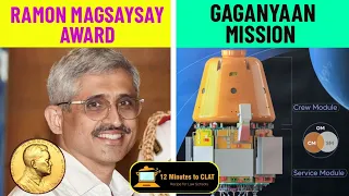 Ramon Magsaysay Award and Gaganyaan Mission I Current Affairs I Keshav Malpani