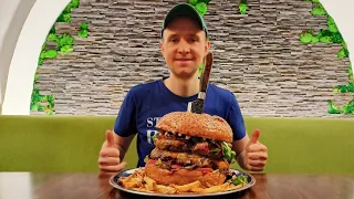 3kg "Burger Cake" Challenge LIVE!!