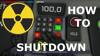 How to shutdown Reactor | Nucleares