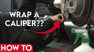 HOW TO: Wrap A Caliper? (Reflective Red)