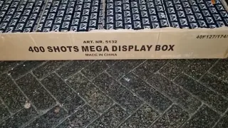 400 Shots Mega Display Box - Magnum Vuurwerk