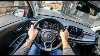 2021 Kia Rio [1.2 MPI 84HP] | POV Test Drive #662 Joe Black