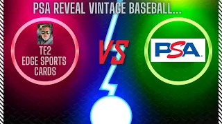 PSA Blind Reveal of Vintage Baseball Cards...How did I do?