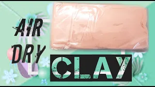 How to soften air drying clay /clay hacks,tips(easy tricks) DIY | how to soften dried clay