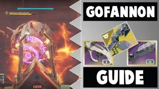 Destiny 2 Black Armory - GOFANNON FORGE GUIDE!  BOSS STRATEGY