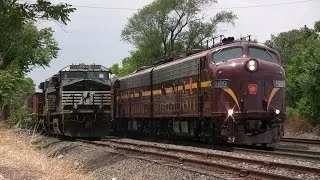 Pennsylvania Railroad E8's on the Norfolk Southern Harrisburg Line