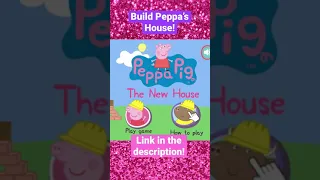 Peppa Pig’s House Builing Game