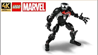 LEGO Marvel - Venom Figurine (76230) Speed build (4k Ultra HD)