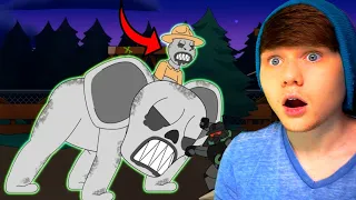 SAVED By ZOOKEEPER?! (Cartoon Animation) @GameToonsOfficial REACTION!