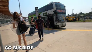 4k GO Bus Ride From Burlington To Niagara Falls Bus Terminal