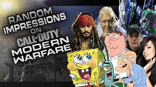 RANDOM IMPRESSIONS ON MODERN WARFARE! Ft. SpookyGalore (VOICE TROLLING)