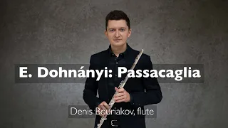 E. Dohnányi: Passacaglia for flute solo, Op.48 No.2