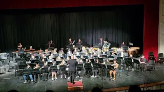 Frelinghuysen Middle School 8th Grade Concert Band playing Alligator Alley by Michael Daugherty