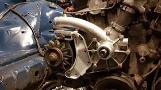 Mercedes Benz 230CE water pump replacement