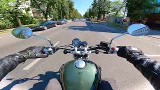 2023 Royal Enfield Super Meteor 650 | POV Test Ride - part 2