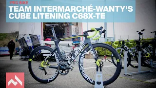 Pro bike: Intermarché-Wanty Gobert's Cube Litening C68x