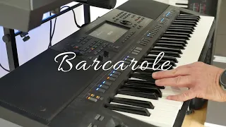 Barcarole - A Classical Song By Jacques Offenbach Played On The Yamaha PSR-SX700 Keyboard