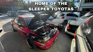 400HP SLEEPER TOYOTA COROLLA! | SB SALON