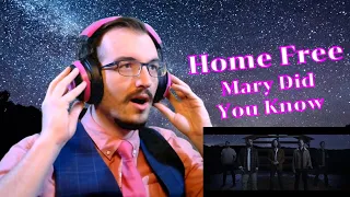 INCREDIBLE AS ALWAYS! | Mary Did You Know - Home Free | Acapella Reaction and Analysis