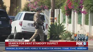 UPDATE: Search Continues For SWAT Standoff Suspect