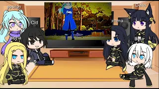 Shadow Garden react to Rimuru Tempest