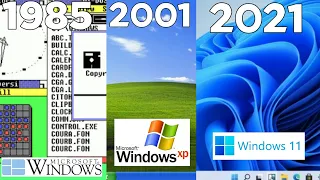 Evolution Of Windows (1985-2021) (1.0-11)